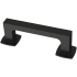 Franklin Brass Parow 3 Inch Center to Center Handle Cabinet Pull - Pack of 10 Matte Black