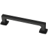 Franklin Brass Parow 5-1/16 Inch Center to Center Handle Cabinet Pull - Pack of 10 Matte Black