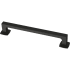 Franklin Brass Parow 6-5/16 Inch Center to Center Handle Cabinet Pull Matte Black