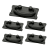 Franklin Brass Horizontal Bail 3 Inch Center to Center Drop Cabinet Pull - 5 Pack Matte Black