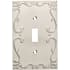 Franklin Brass Classic Lace Single Toggle Switch Wall Plate Brushed Nickel