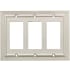 Franklin Brass Classic Architecture Triple Rocker / GFI Outlet Wall Plate Brushed Nickel