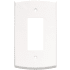 Franklin Brass Soft Arch Single Rocker Switch Outlet - Pack of 3 Pure White