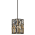 Fredrick Ramond Gemma 1 Light 10-1/2" Wide Pendant Vintage Bronze