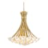 Fredrick Ramond Marianne 8 Light 38" Wide Chandelier Deluxe Gold
