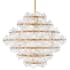 Fredrick Ramond Rene 16 Light 30" Wide Ring Chandelier Distressed Brass