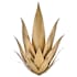 Fredrick Ramond Agave 2 Light 21" Tall Wall Sconce Burnished Gold