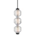 Fredrick Ramond Reign 8" Wide Mini Pendant Black