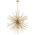 Fredrick Ramond Tryst 16 Light 42" Wide Sputnik Chandelier Burnished Gold