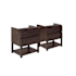 Fresca Formosa 70" Double Free Standing Wood Vanity Cabinet Only - Less Vanity Top Acacia Wood