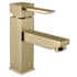 Fresca Bevera 1.2 GPM Single Hole Bathroom Faucet Brushed Gold