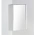Fresca Coda 17-3/4" x 23-1/2" Single Door Framed Corner Medicine Cabinet with Two Shelves White