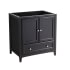 Fresca Oxford 30" Single Free Standing MDF Vanity Cabinet Only - Less Vanity Top Espresso