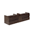 Fresca Formosa 58" Double Wall Mounted Vanity Cabinet - Less Vanity Top Acacia Wood