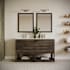 Fresca Formosa 60" Free Standing Double Basin Vanity Set with Cabinet and Quartz Vanity Top Acacia Wood / Countertop White