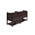 Fresca Formosa 70" Double Free Standing Vanity Cabinet - Less Vanity Top Acacia Wood