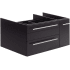 Fresca Lucera 36" Single Wall Mounted Vanity Cabinet Only - Less Vanity Top Espresso