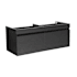 Fresca Mezzo 60" Double Wall Mounted Vanity Cabinet - Less Vanity Top Black