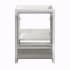 Fresca-FCB8130-Front View Opened Glossy White