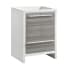 Fresca Allier 29-1/2" Single Free Standing Vanity Cabinet Only - Less Vanity Top Ash Gray