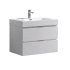 Fresca Valencia 30" Wall Mounted / Floating Single Vanity Set with Wood Cabinet and Acrylic Vanity Top Glossy White