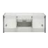 Fresca-FCB8348-Back View Dark Slate