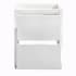 Fresca-FCB8424-Front View Opened Glossy White