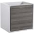 Fresca Catania 24" Single Wall Mounted Manufactured Wood Vanity Cabinet Only - Less Vanity Top Glossy Ash Gray