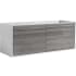 Fresca Catania 60" Single Wall Mounted Manufactured Wood Vanity Cabinet Only - Less Vanity Top Glossy Ash Gray