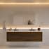Fresca Senza 49" x 26" Frameless Triple Door Medicine Cabinet Mirror