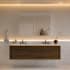 Fresca Senza 49" x 36" Frameless Triple Door Medicine Cabinet Mirror