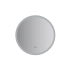 Fresca Angelo 24" Diameter Modern Circular Aluminum Frameless Bathroom Wall Mirror with LED Lighting Silver