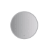 Fresca Angelo 36" Diameter Modern Circular Aluminum Frameless Bathroom Wall Mirror with LED Lighting Silver
