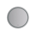 Fresca Santo 30" Diameter Modern Circular Aluminum Frameless Bathroom Wall Mirror with LED Lighting Silver