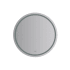 Fresca Santo 36" Diameter Modern Circular Aluminum Frameless Bathroom Wall Mirror with LED Lighting Silver