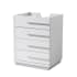 Fresca Livello 23-3/8" Engineered Wood Vanity Cabinet Only - Less Vanity Top White