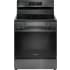 Frigidaire 30 Inch Wide 5.3 Cu. Ft. Free Standing Electric Range with Broil Element and One Touch Self Clean Black Stainless Steel