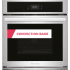 Frigidaire 27 Inch Wide 3.8 Cu. Ft. Electric Single Oven with Custom Broil Temp Setting and Self Clean Stainless Steel