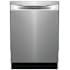 Frigidaire 24 Inch Wide 12 Place Setting Built-In Top Control Dishwasher with DishSense Sensor Technology Stainless Steel