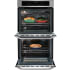 Stainless Steel with Open Double Ovens