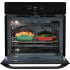 Black Open Single Oven