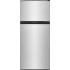 Frigidaire 19 Inch Wide 4.50 Cu. Ft. Energy Star Certified Compact Refrigerator Freezer Combo Silver Mist