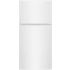 Frigidaire 30 Inch Wide 18.3 Cu. Ft. Top Freezer Refrigerator with Crisper Bins and Ice Maker Ready White