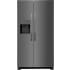 Frigidaire 36 Inch Wide 25.6 Cu. Ft. Energy Star Certified Side By Side Refrigerator with EvenTemp Cooling System and PurePour Water Filter Black Stainless Steel