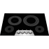 Frigidaire Gallery Series 30 Inch Wide 4 Burner Electric Cooktop with LED Knobs and Keep Warm Zone Stainless Steel