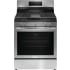 Frigidaire Gallery 30 Inch Wide 5.1 Cu. Ft. Free Standing Gas Range with Air Fry and Slow Cook Stainless Steel