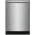 Frigidaire 24 Inch Wide 14 Place Setting Energy Star Certified Built-In Top Control Dishwasher with Sanitize Option Stainless Steel