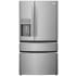 Frigidaire 36 Inch Wide 21.5 Cu. Ft. Energy Star Certified French Door Refrigerator with Flex Temp Drawer Stainless Steel