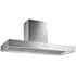 Finish: Gaggenau 400 Series 120 - 340 CFM 48 Inch Wide Wall Mounted Range Hood with 3 Speeds and Push Button Controls Stainless Steel