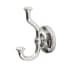 Gatco Tavern Double Robe Hook Polished Nickel